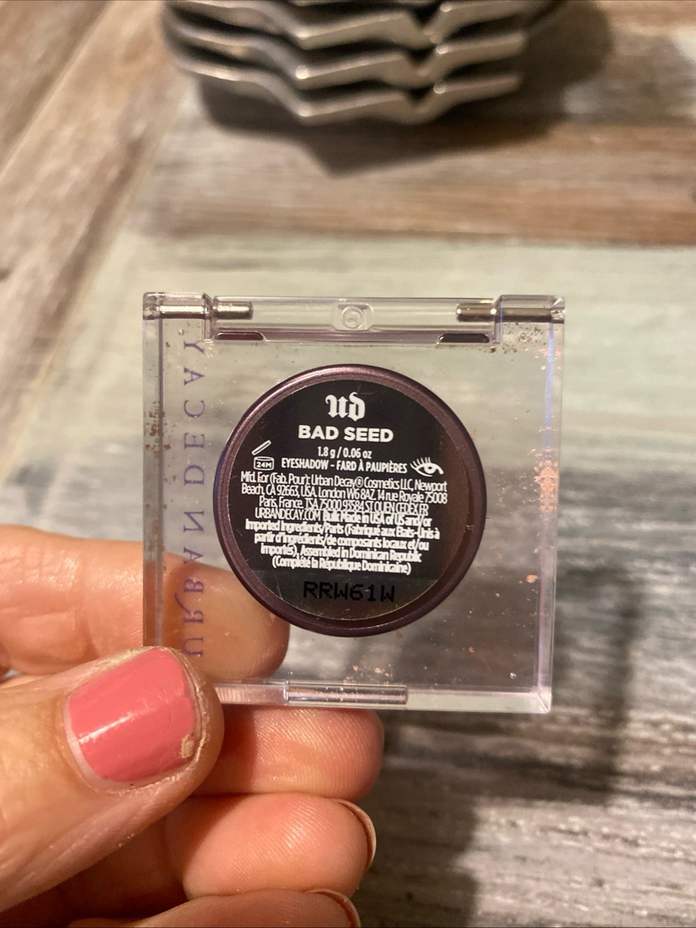 Urban Decay Bad Seed Eyeshadow makeup - Picture 4 of 4